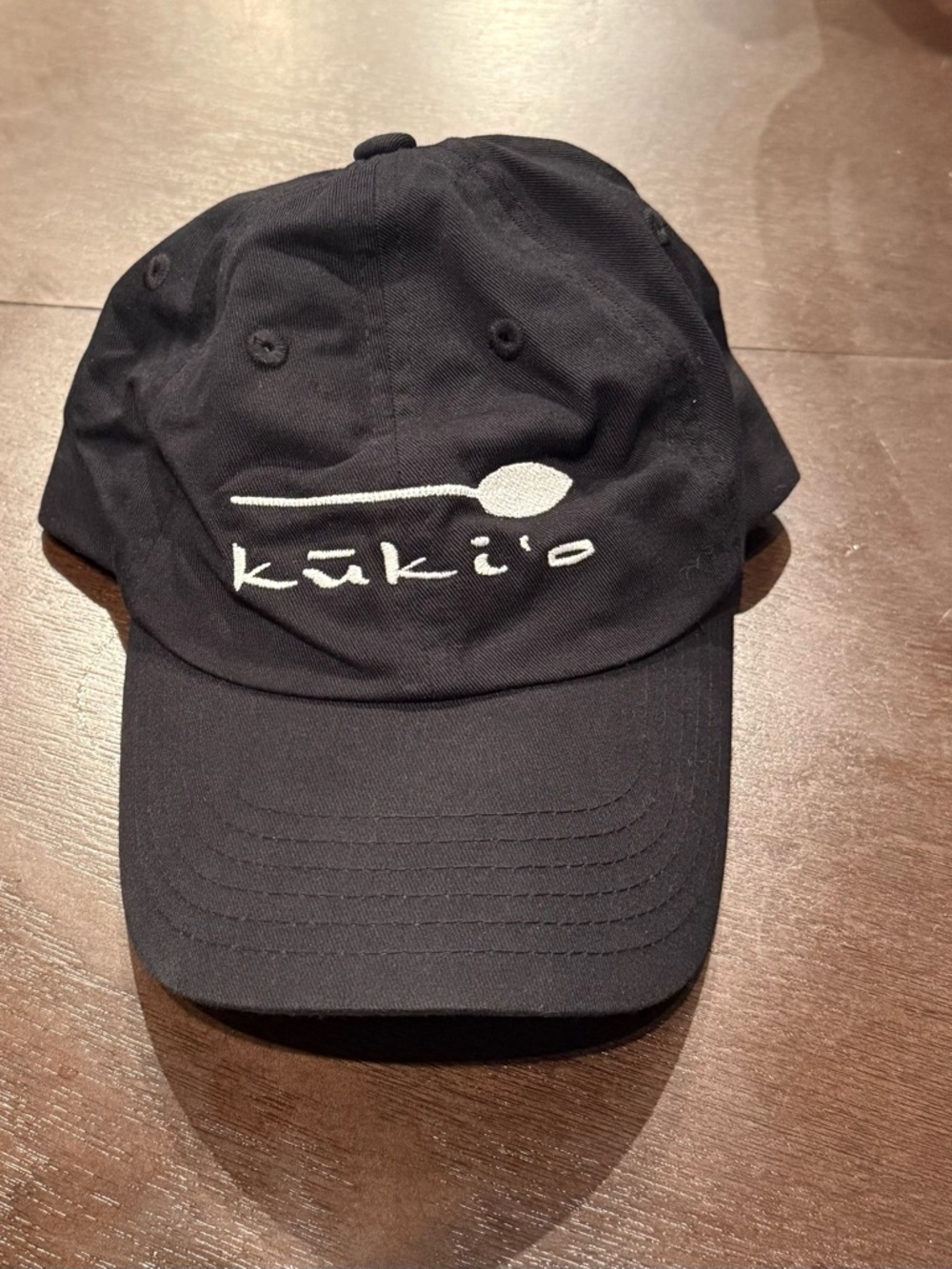 Like New Kukio Hat | Black Adjustable Dad Cap | Imperial Brand | Golf Club Style - Picture 2 of 5